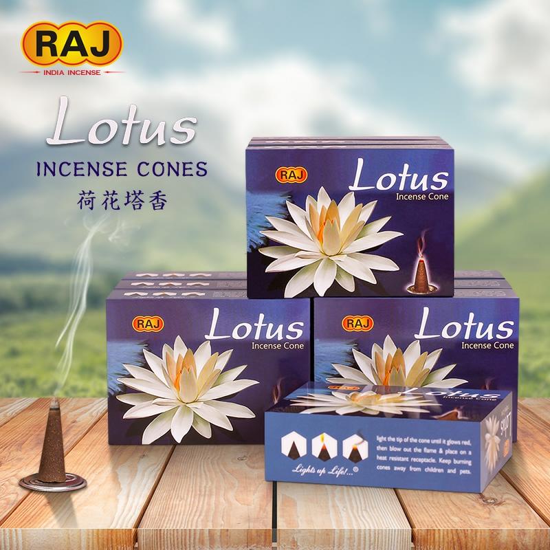 Aromatherapie/Räucherwerk | Raj Indien Duft Lotus Original Indische Handgemachte Räucherstäbchen, Räuchertürme Und Kegel 153 Aromatherapie/Räucherwerk Aromatherapie/Räucherwerk