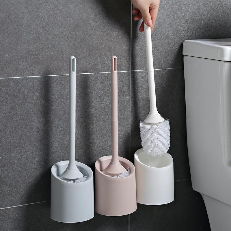 Toilettenbürste | Wandmontierte Wc-Bürsten-Set Für Eine Gründliche Reinigung Ohne Ecken Und Kanten – Haushalt Wc-Reinigungsbürste Mit Langem Griff. Toilettenbürste Toilettenbürste