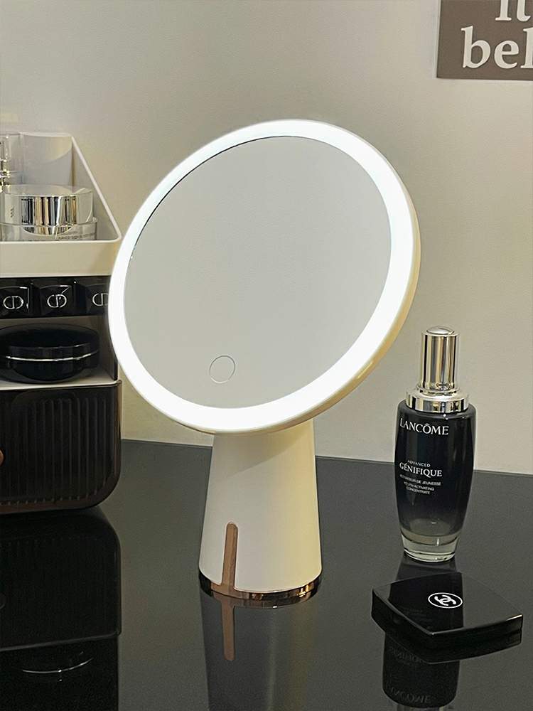 Schminkspiegel | Make-Up Spiegel Mit Licht, Tischmodell Für Mädchen Im Wohnheim, Tischspiegel Zur Beleuchtung, Schlafzimmer Schminktisch, Led Tisch Schminkspiegel. Schminkspiegel Schminkspiegel